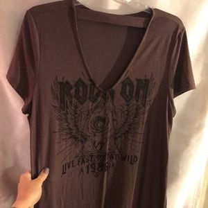 Charlotte Russe Dresses - “Rock On” T-Shirt Dress Charlotte Russe Dresses - “Rock On” T-Shirt Dress